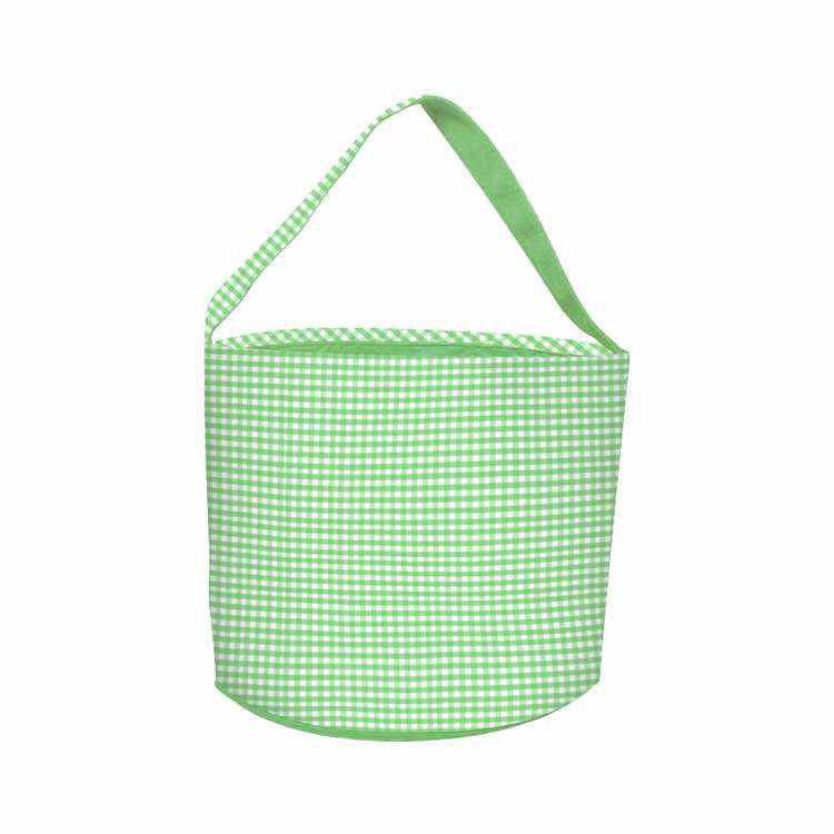 Gingham/Seersucker Halloween Bucket Bag