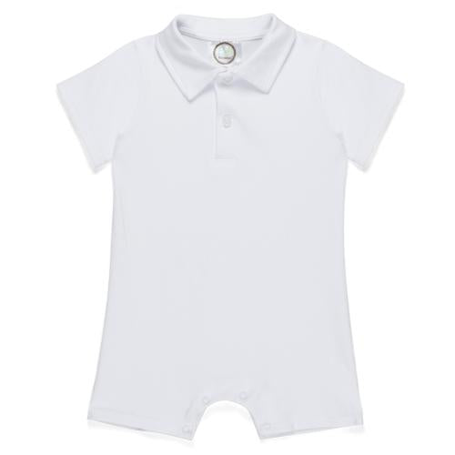 Boys Collared Romper