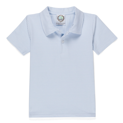 Boys Striped Polo